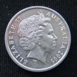 5 центов 2005 год Австралия