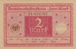 2 марки 1920 год Германия