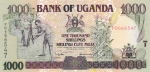 1000 шиллингов 2001 год Уганда