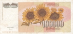 100000 динаров 1993 года  Югославия