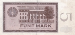 5 марок 1964 года  ГДР