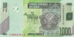 1000 франков 2013 года ДР Конго