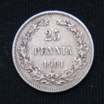 25 пенни 1901 год