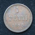 1 пенни 1898 год