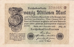 20 миллионов марок 1923 год