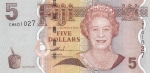 5 долларов 2007-2011 год  Фиджи