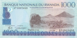 1000 франков 1998 год Руанда