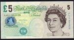 5 Фунтов Стерлингов 2004 год Великобритания