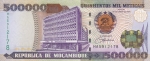 500000 метикалов 2003 год Мозамбик