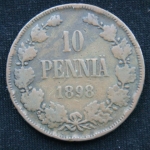 10 пенни 1898 год