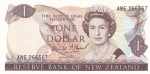1 доллар 1981 год Новая Зеландия