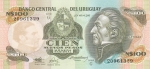100 новых песо 1987 года  Уругвай