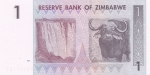 1 доллар 2007 года  Зимбабве