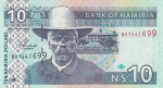 10 долларов 2001 года Намибия