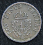 1 пфенниг 1872 год С Пруссия