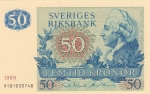 50 крон 1989 года  Швеция