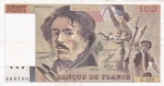 100 франков 1988 год