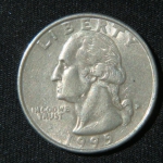 1\4 доллара 1995 год