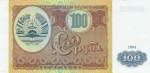 100 рублей 1994 год