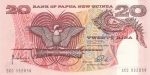 20 кин 1998 год Папуа Новая Гвинея