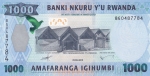 1000 франков 2015 года Руанда