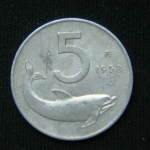 5 лир 1953 год