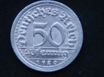 50 пфеннигов 1920 год F