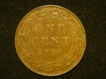 1 цент 1910 год Канада