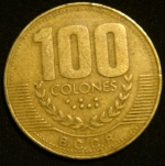 100 колонов 1999 года  Коста-Рика