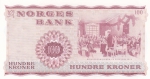 100 крон 1975 год НОРВЕГИЯ