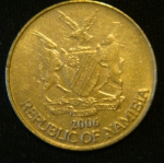 1 доллар 2006 год Намибия