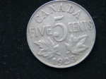 5 центов 1923 год Канада