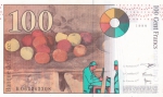 100 франков 1998 год