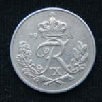 10 эре 1953 год Дания