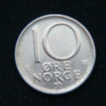 10 эре 1989 год Норвегия