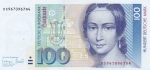 100 марок 1993 год ФРГ
