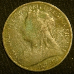 1 пенни 1901 год