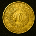 10 марок 1929 год Финляндия