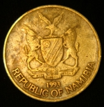1 доллар 1993 год Намибия