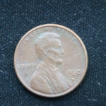1  цент 1980 год D