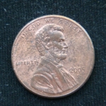 1 цент 2005 год D