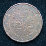 5 евроцентов 2004 год J