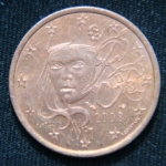 5 евроцентов 2008 год