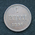 1 пенни 1894 год