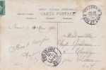 Почтовая карточка Франция 1910 год