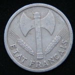 2 франка 1943 год