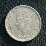 3 пенса 1947 год Южная Родезия