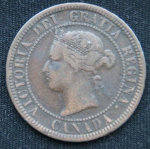1 цент 1876 год КАНАДА