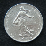 1 франк 1973 года