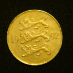20 центов 1992 год Эстония